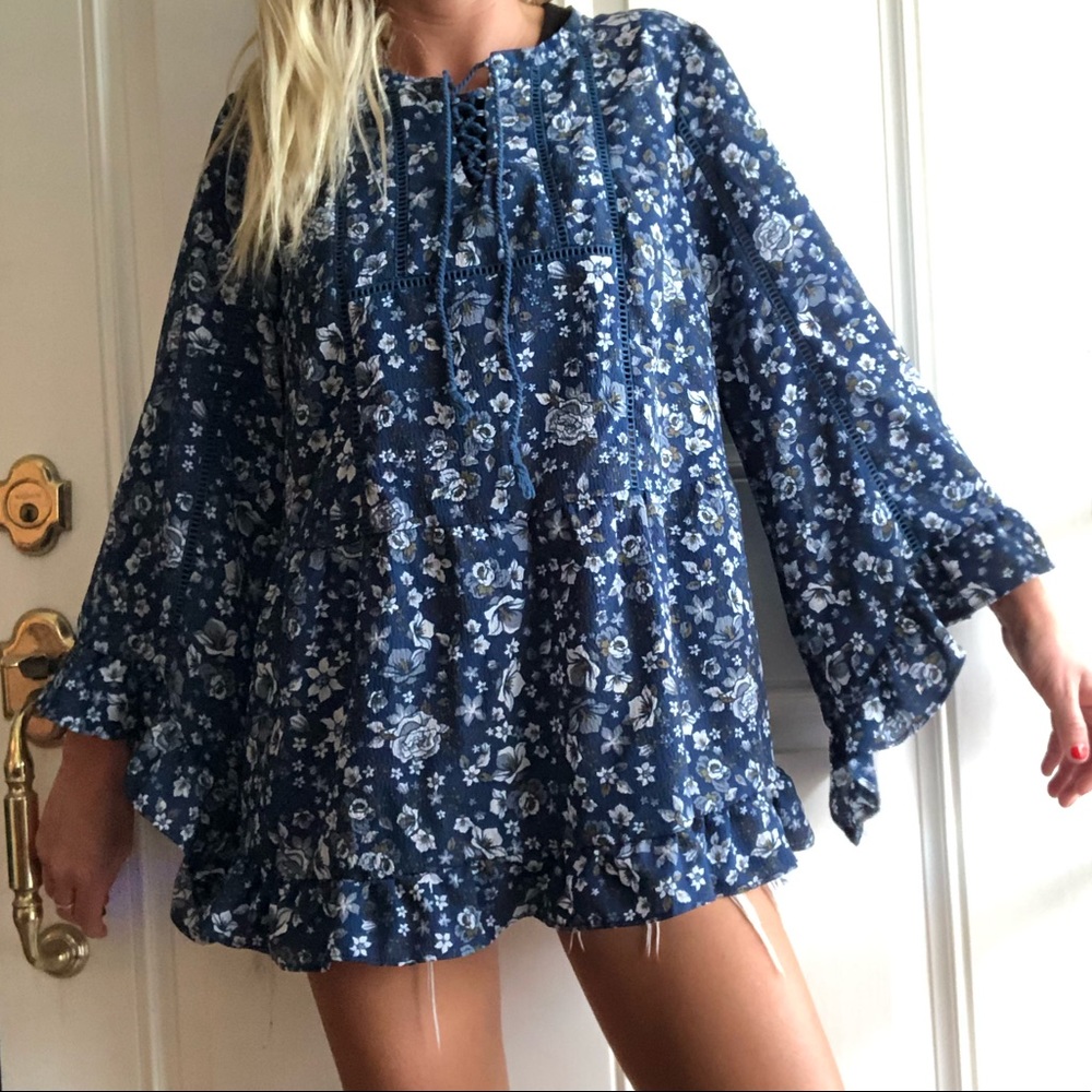 Floral blouse